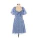 B. Darlin Casual Dress: Blue Dresses - Women's Size 3