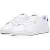Sneaker PUMA "SMASH 3.0 L", Gr. 40, weiß (puma weiß, malachite, puma gold), sportlich, Schuhe