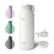 BOTTLE BOTTLE 40oz Insulated Water Bottle with Straw Sport Stainless Steel Water Bottle with Handle Lid Outdoor Sports Bottle for Pills (white)