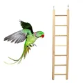 Jouet à mâcher suspendu en bois 3/4/5/6/7/8 marches Cage pour perroquet oiseau escalade jouet à