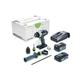 Perceuse-visseuse à percussion 18V QUADRIVE TPC 18/4 5,0/4,0 I-Plus + 2 batteries 4Ah / 5Ah + chargeur + coffret SYSTAINER SYS 3 - FESTOOL - 577651