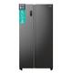 Gorenje NRR 9185 EABXL Side by Side Kühl-Gefrierkombination, Made in Europe, EEK E, NoFrostPlus, Inverter-Kompressor, Crisp Zone, ConvertActive Zone, FastFreeze, 178,6 cm, schwarz