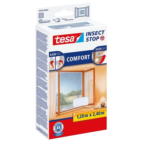 tesa Fliegengitter »Insect Stop COMFORT« - 1,2 x 2,4 m