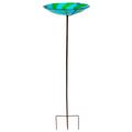 Garden Bird Bath Decorative Garden Bird Bath Bird Feeder Bowl with Stake