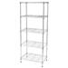 IVV 5-Tier Metal Storage Shelf Wire Rack NSF certified for Home Garage Silver