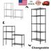 Goorabbit Wire Storage Shelves 21x11x 59 5 Tier Metal Garage Tower Racks and Shelving Kitchen Racks Storage Shelves for Garage Heavy Duty Storage Shelf Multipurpose Kitchen Storage Racks Shelves