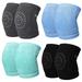 YOHOME 4Pairs Kids Baby Safety Sport Crawling Elbow Cushion Knee Pads Protective