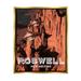 Stupell Industries Roswell New Mexico Desert UFOs by Lil' Rue Graphic Art Canvas in Brown | 31 H x 25 W x 1.7 D in | Wayfair aw-296_ffg_24x30