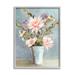 Stupell Industries Flower Bouquet Pink Blooms Framed On Wood by Nina Blue Painting Wood in Blue/Brown/Green | 30 H x 24 W x 1.5 D in | Wayfair
