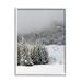 Stupell Industries Winter Snowscape Woodland Trees Framed On Wood by Lil' Rue Photograph Wood in Brown/Gray | 24 H x 30 W x 1.5 D in | Wayfair