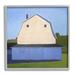 Stupell Industries White Barn Farmland Landscape Framed On Wood by Carol Young Painting Wood in Blue/Brown | 12 H x 12 W x 1.5 D in | Wayfair