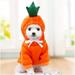 Shldybc Fruit Turned Into Dogs Cats Dogs Autumn and Winter Sweaters Fleece Clothes Dog Birthday Party Supplies Pet Clothes on Clearance