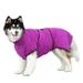 Shldybc Purple Absorbent Cat and Dog Clothes 365 Grams Superfine Fiber Pet Bathrobe Dog Birthday Party Supplies Pet Clothes on Clearance