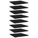 Latitude Run® Floating Shelves Wall Shelving Wall Mounted Shelves Display Wall Units Wood in Black | 0.59" H x 15.75" W x 11.81" D | Wayfair