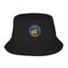 ZICANCN Bucket Hat Unisex for Men Women Wisconsin State Emblem Fashion Fishing Hat Cute Fisherman Cap Black