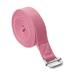 Yoga Strap for Stretching Yoga Exercise Adjustable Straps Yoga Bands with Safe Adjustable Buckle for Pilates Gym Workouts Yoga Fitness Improves Sitting Posture - pink