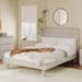 Gracie Oaks Tynisia Platform Bed Wood in Brown | 43.8 H x 55.7 W x 77.3 D in | Wayfair FEBC2125CDE8458D977D247F76130E11