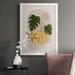 Wexford Home Simple Nature Sunset II Framed On Canvas Print Canvas, Solid Wood in Green/Pink/Yellow | 43.5 H x 31.5 W x 1 D in | Wayfair