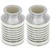 2pcs Curtain Pole Finials Window Curtain Rod Ends Curtain Rod Caps Finials for Curtain Rod