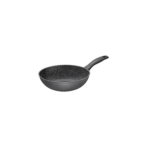 STONELINE® Wokpfanne 30cm, Made in Germany, Wok antihaftbeschichtet, Induktion geeignet