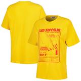 Women's Daydreamer Yellow Led Zeppelin Weekend Graphic T-Shirt