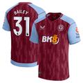 "Maillot domicile Aston Villa Castore 2023-24 avec impression Bailey 31 - Homme Taille: 5XL"