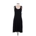 Sharagano Casual Dress - A-Line: Black Dresses - Women's Size Medium