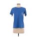 J.Crew Short Sleeve T-Shirt: Blue Tops - Women's Size X-Small