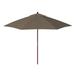 Arlmont & Co. Nivaeh 9' Market Sunbrella Umbrella, Wood | 97.5 H x 108 W x 108 D in | Wayfair 125AFDC0A2304D518A5CAF07BF09EAD2