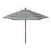 Arlmont & Co. Nivaeh 9' Market Sunbrella Umbrella, Wood | 97.5 H x 108 W x 108 D in | Wayfair 389C67F2A88F482580942749C120BA61