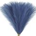 Primrue Jernigan 18" Faux Pampas Grass Decor Artificial Fake Branches Plants Set of 5 Polyester in Blue | 18 H x 5 W x 6 D in | Wayfair