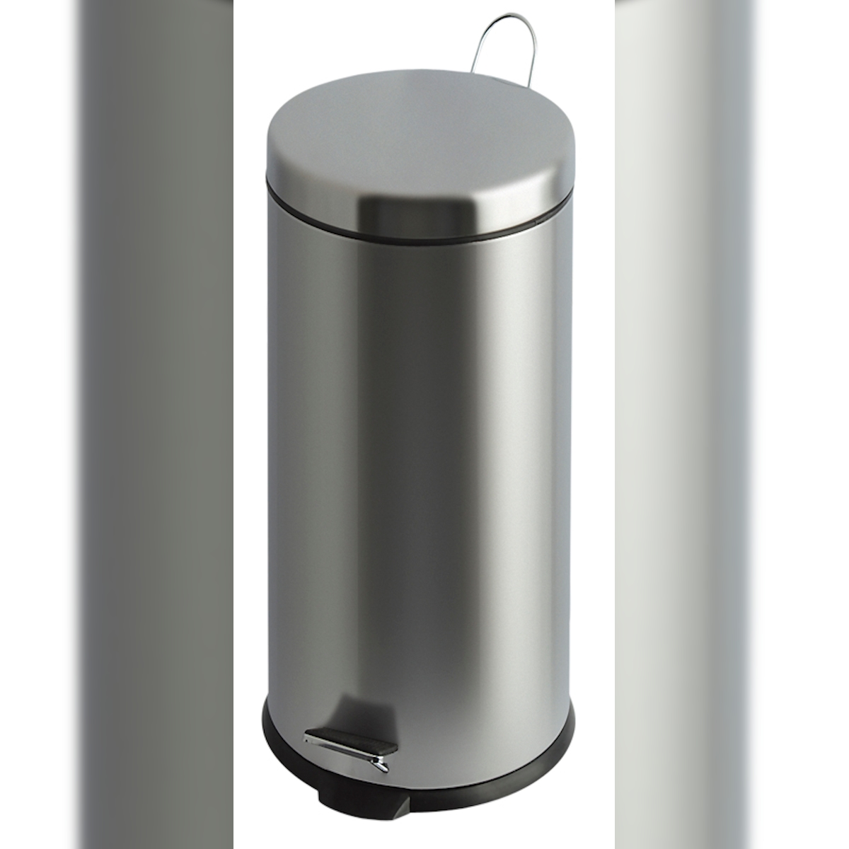 PROREGAL Runder Tretabfallsammler mit herausnehmba Image