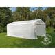 Storage Tent Portable garage Basic 2-in-1, 4x6 m pe, White - White