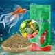 Nourriture pour poissons tropicaux ornementaux 100g poisson rouge guppy spiruline coloré