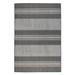 "Maryland Blessy Silver Striped Indoor/Outdoor Area Rug 108"" x 144"" - Amer Rug MRY70912"
