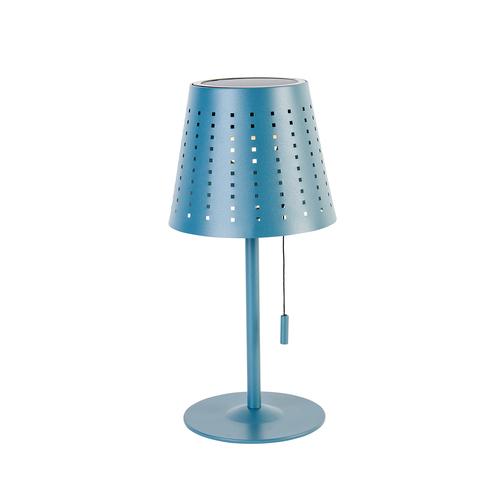 Outdoor-Tischleuchte blau inkl. LED 3-stufig dimmbar auf Solar – Ferre