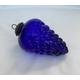 Antique German Kugel Style Blue Glass, Grape Cluster, Christmas Ornament/Decoration