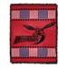 COL 019 Delaware State Homage Jacquard Throw,46"x60"