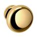 Baldwin 1" Dia. Classic Round Solid Brass Cabinet Knob with .937"