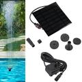 Diy Solar Pump Solar Panel Pond Powered Water Feature Bird Bath Water Fountain