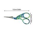 KIHOUT Fire Sale Type Retro Scissors Beauty Scissors Retro Small Scissors All Steel Scissors