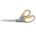 AbilityOne SKILCRAFT Westcott Titanium Bonded Scissors 8 Long 3.2 Cut Length Gray/Yellow Offset Handle GSA 511001629657