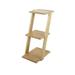 Flora Bunda 19 H 3-Tier Foldable Shelf Natural - Wood