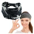 WOXINDA Women Yoga Sports Wide Headband Boho Hair Band Turban Headwrap Headwear