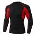 Men s Breathable Sports Winter Underwear Base Layer Topstight-fitting Long-sleeved Quick-Drying Fitness Top