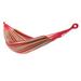 Bayhto 200*150cm Portable Polyester & Cotton Hammock Red Strip