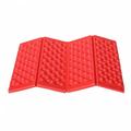 Temacd Outdoor Foldable Camping Hiking Beach Picnic XPE Seat Cushion Sitting Mat Pad Red