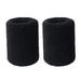 Wristband Sweat Band Sports Cotton Basketball Sweatband Band Unisex 2Pcs Wrist Sports