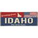 ZHANZZK Greetings from Idaho Rusty Metal Sign with American Flag Extra Extended Large Gaming Mouse Pad Mat Desk Pad Keyboard Mat 31.5x12 inch