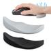 Spencer Ergonomic Mouse Wrist Rest Support Silicone Gel Palm Rest Support Sliding Pad for Office Work Typing Gaming Coding Pain Relief Black